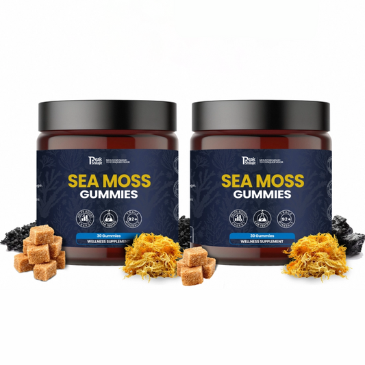 SEA MOSS GUMMIES ELDERBERRY & BLACK SEED OIL