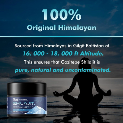 100% ORIGINAL SHILAJIT RESIN