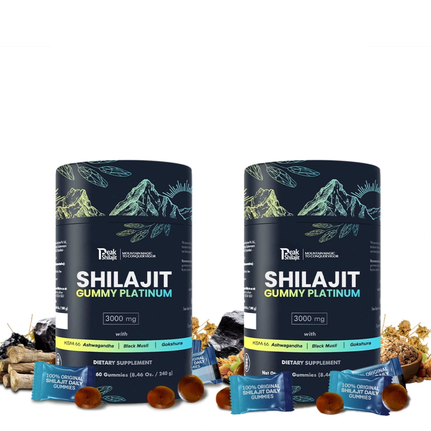 100% SHILAJIT GUMMY PLATINUM