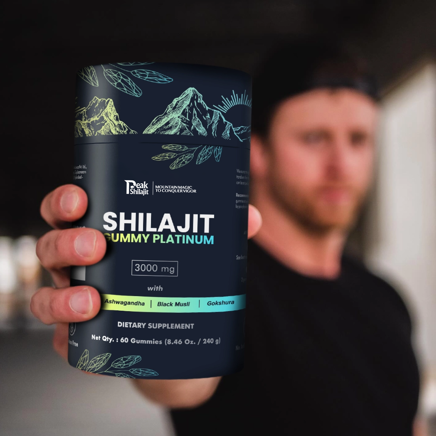 100% SHILAJIT GUMMY PLATINUM